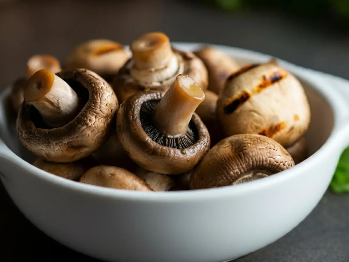 Grilled Mushrooms Grilled Mushrooms