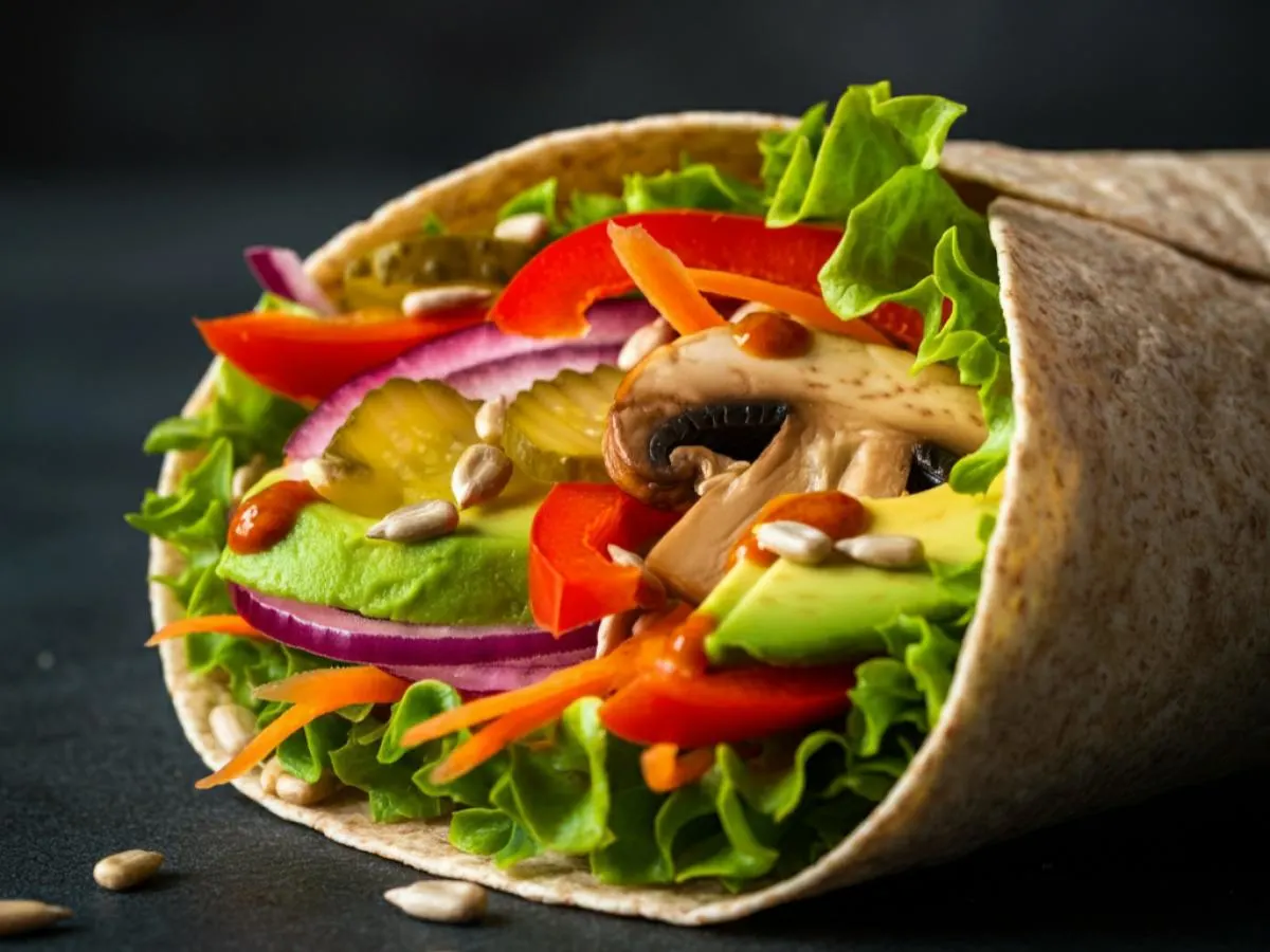 Farmer’s Medley Wrap (No Tomatoes) Farmer’s Medley Wrap (No Tomatoes)