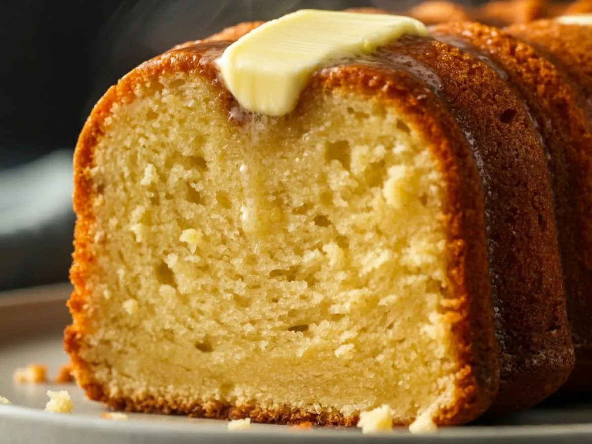 Buttered Pound Cake Buttered Pound Cake