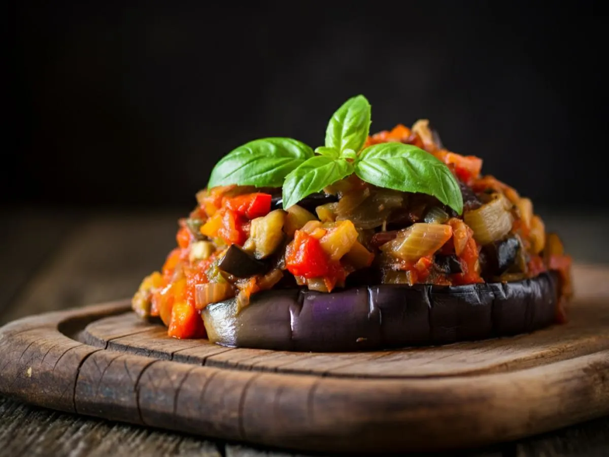 Vegan Agri Dolce Eggplant and Mixed Vegetables Vegan Agri Dolce Eggplant and Mixed Vegetables