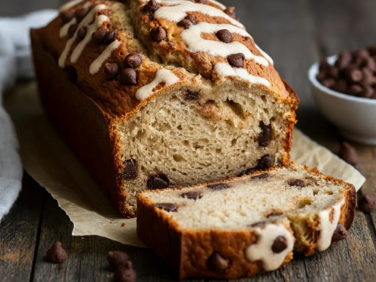 Mini Cinnamon Chip Bread (Vegan) Mini Cinnamon Chip Bread (Vegan)