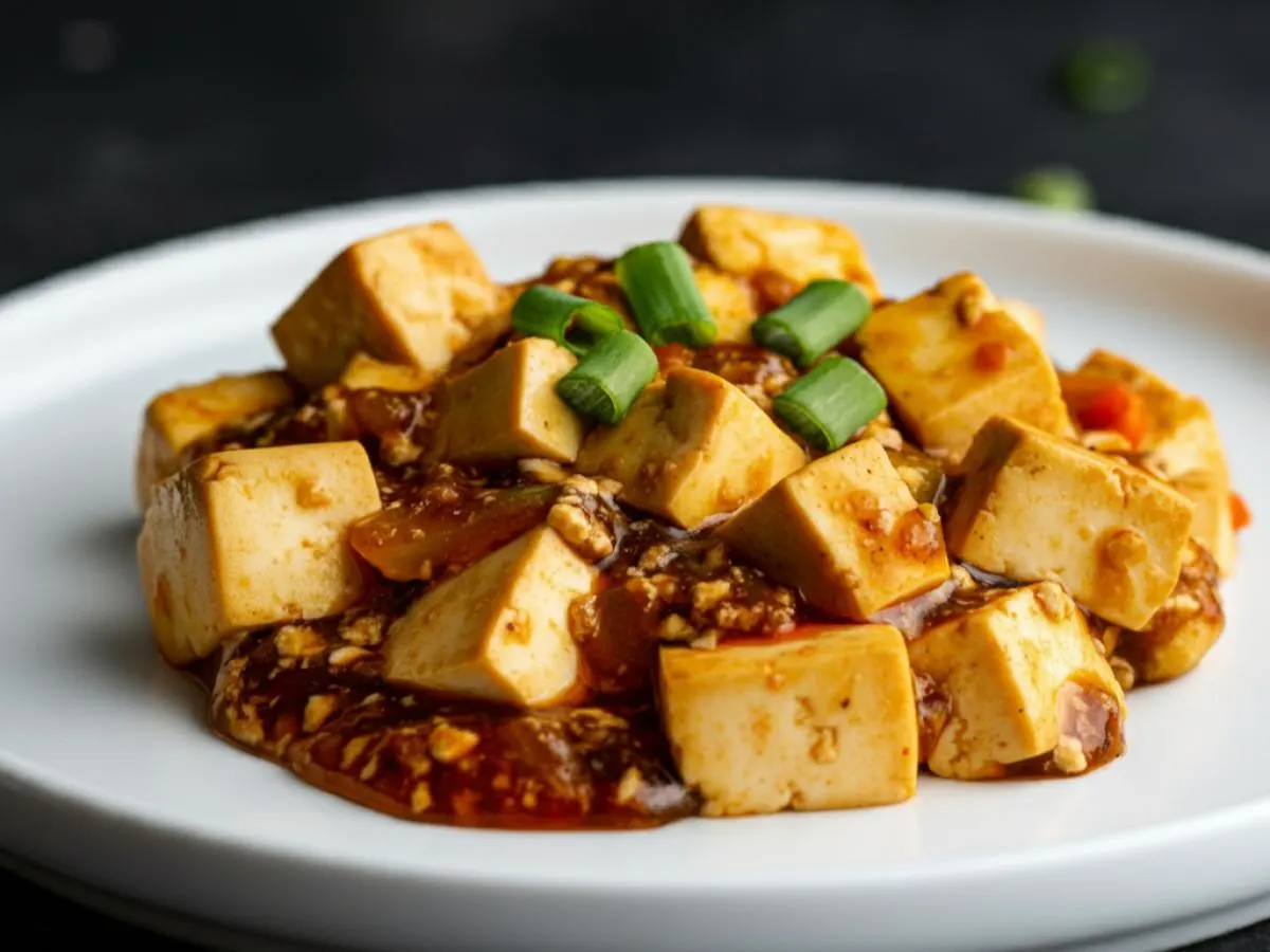 Vegan Mapo Tofu 素麻婆豆腐 Vegan Mapo Tofu 素麻婆豆腐