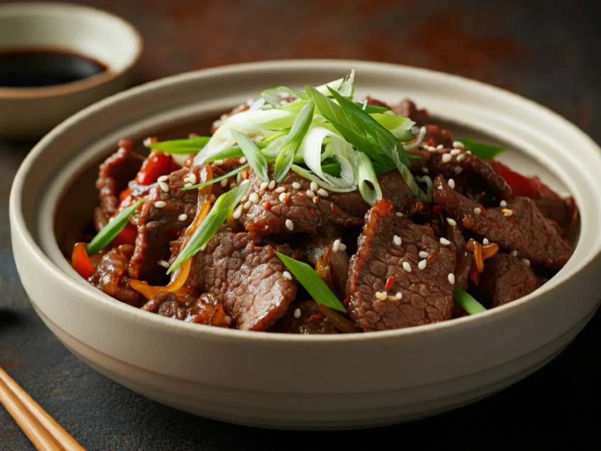 Gluten Free Mongolian Beef 蒙古牛肉 (无麸质) Gluten Free Mongolian Beef 蒙古牛肉 (无麸质)