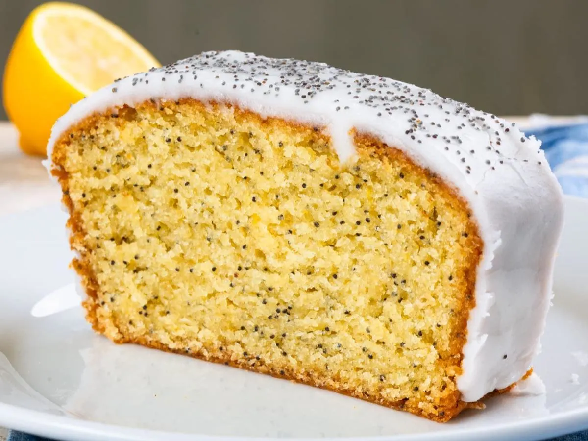 Lemon Poppy Seeds Box Cake (V/GF)