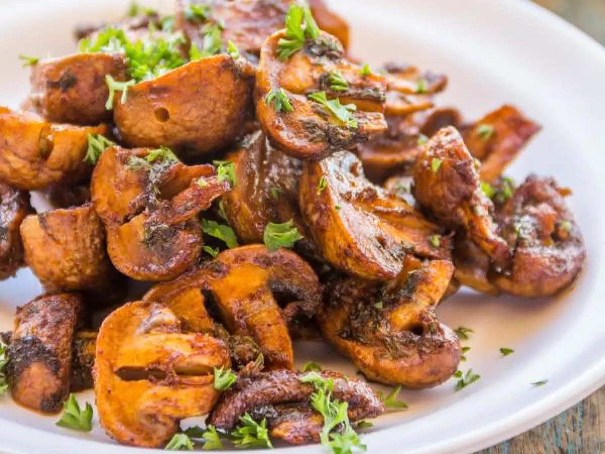 Grilled Mushrooms Grilled Mushrooms