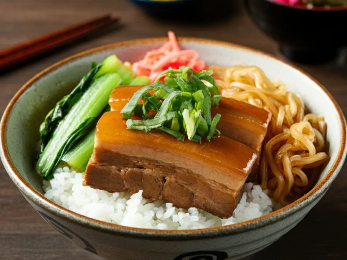Taiwan Braised Pork Belly 卤肉饭 Taiwan Braised Pork Belly 卤肉饭