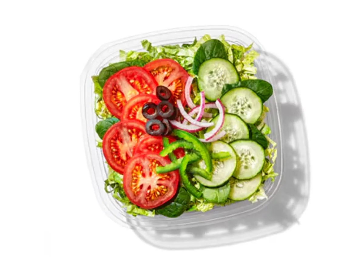 Vegan Delite Salad With Red Wine Vinegar Dressing (gluten-free)