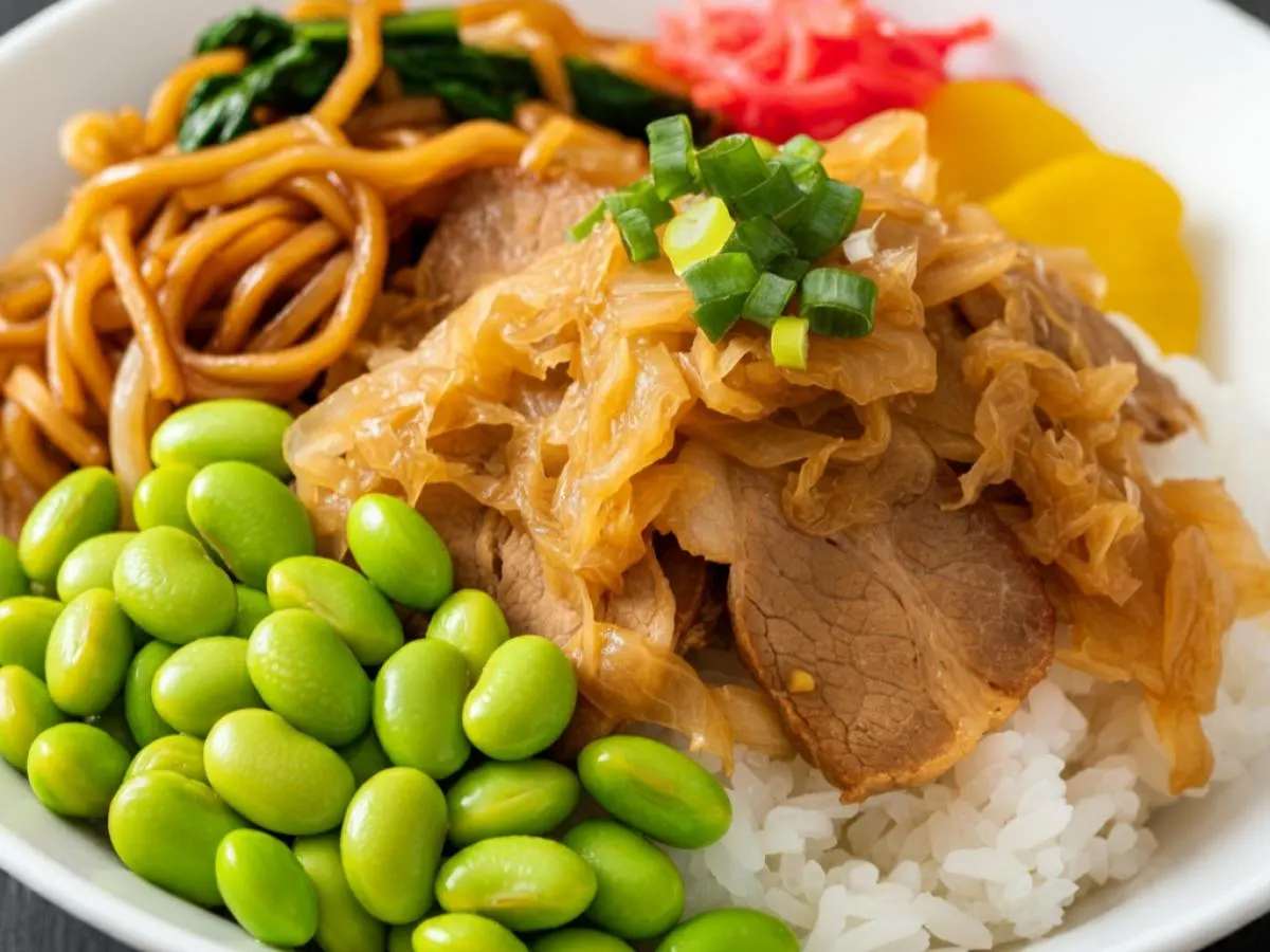 Shanghai Sauerkraut Pork and Edamame 酸菜肉丝毛豆饭 Shanghai Sauerkraut Pork and Edamame 酸菜肉丝毛豆饭