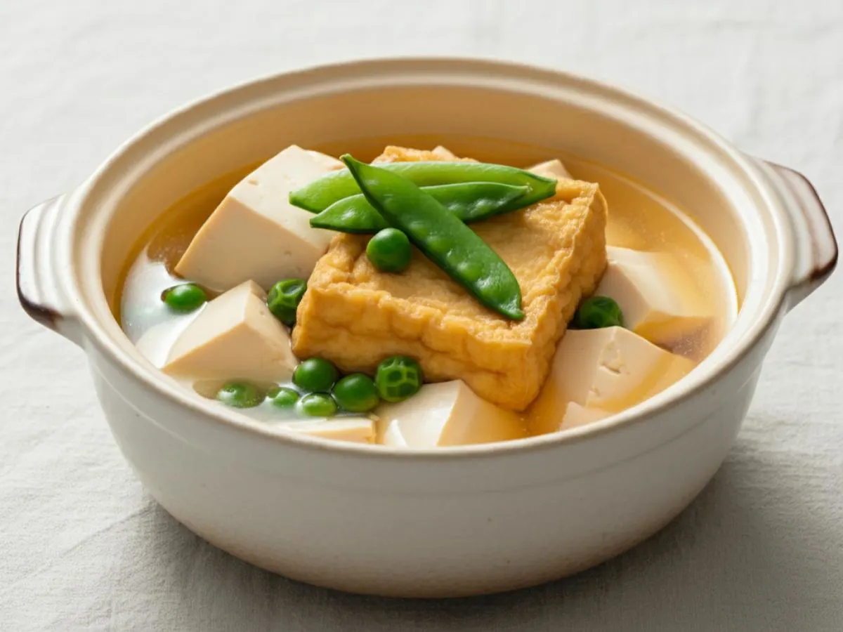 Tofu Stew with Egg Yolk Tofu Stew with Egg Yolk