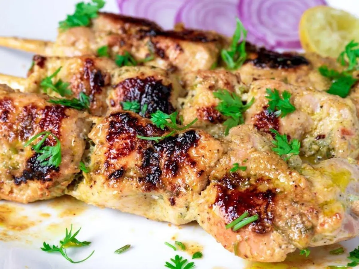Chicken Reshmi Kabab Chicken Reshmi Kabab