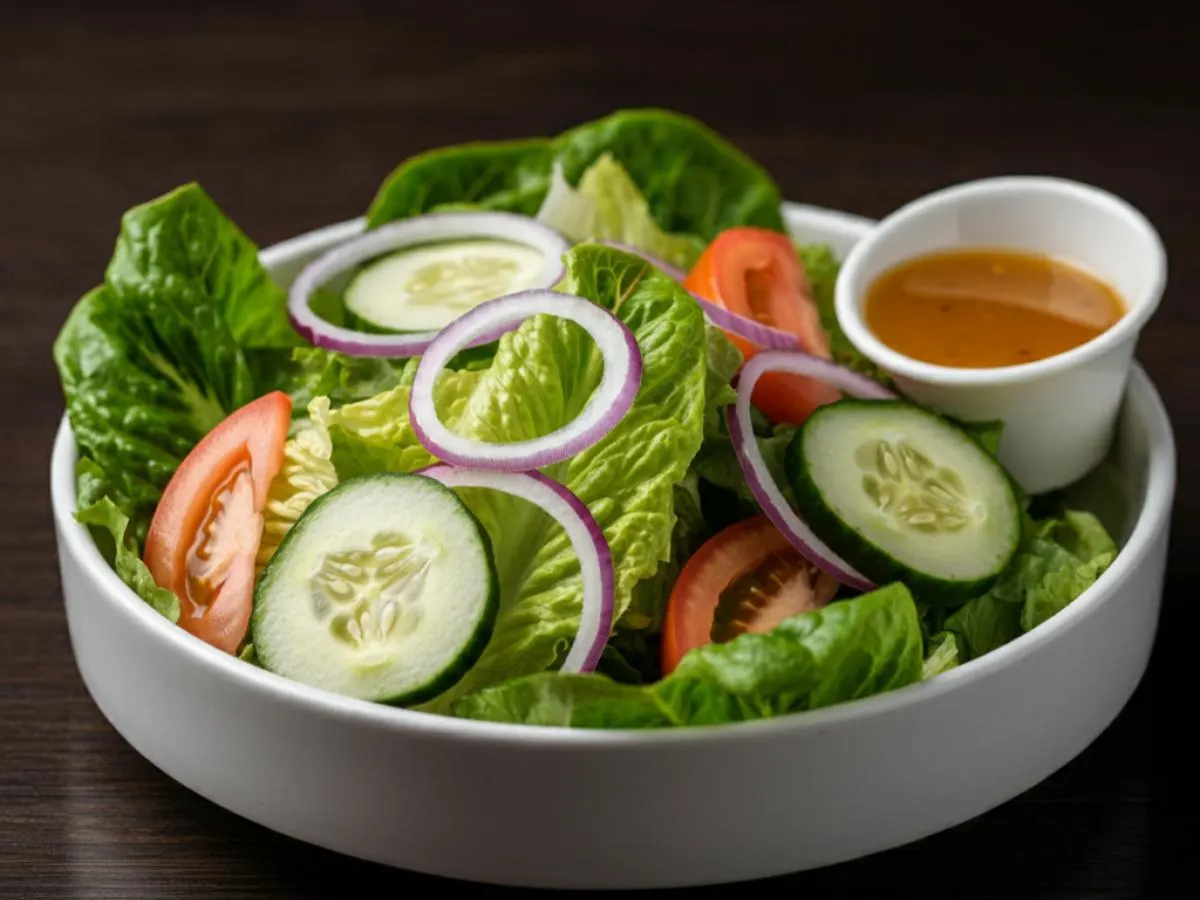 Boxed Side Salad with House Vinaigrette Boxed Side Salad with House Vinaigrette