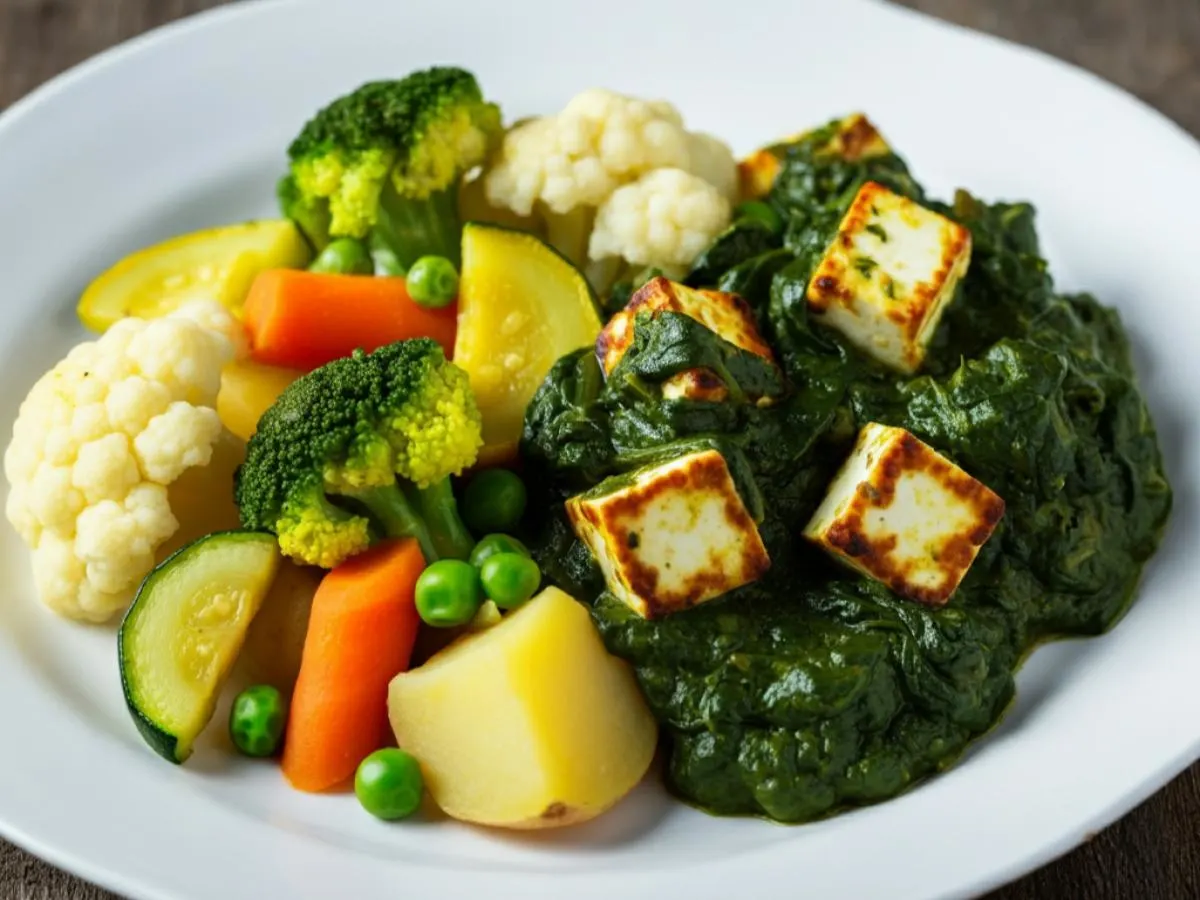 Light Carb Palak Paneer | Veggies Light Carb Palak Paneer | Veggies