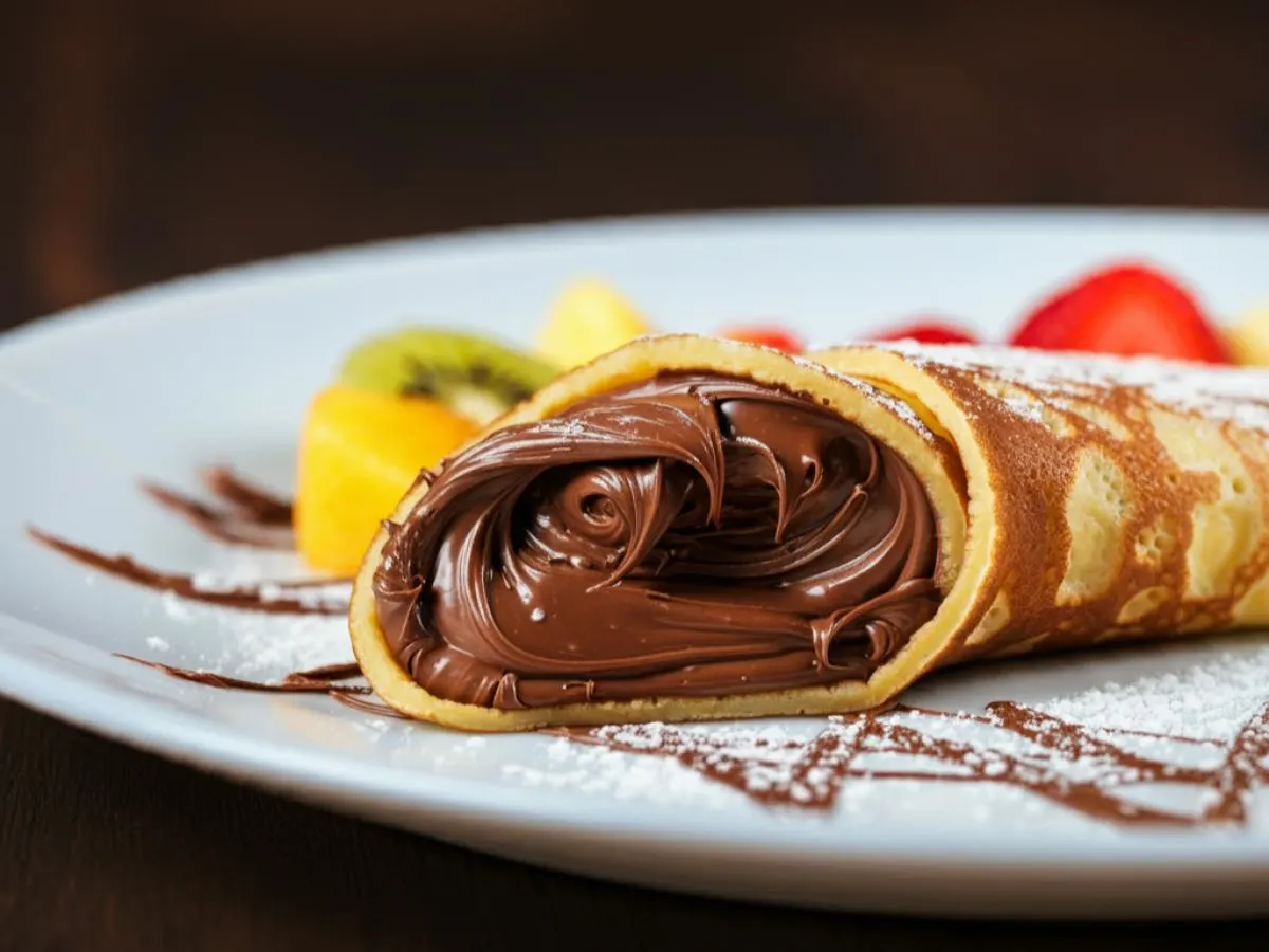 Nutella Crepe Nutella Crepe