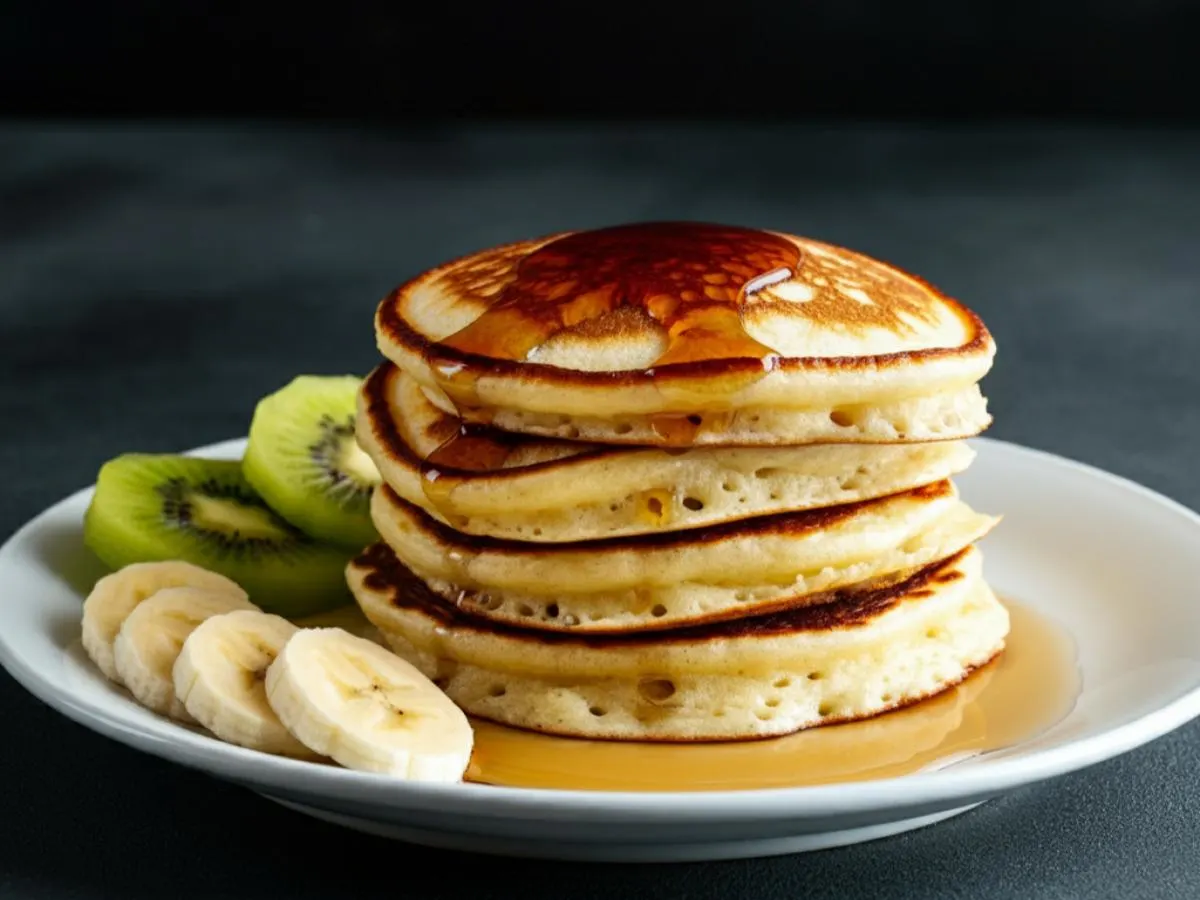 Pancakes and Fruit Pancakes and Fruit