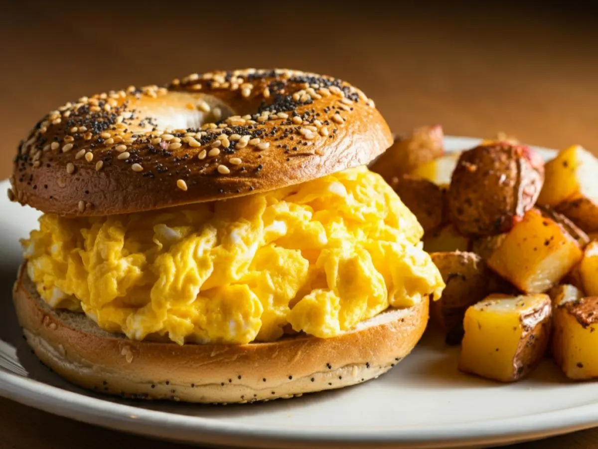 Bagel Egg Sandwich Bagel Egg Sandwich
