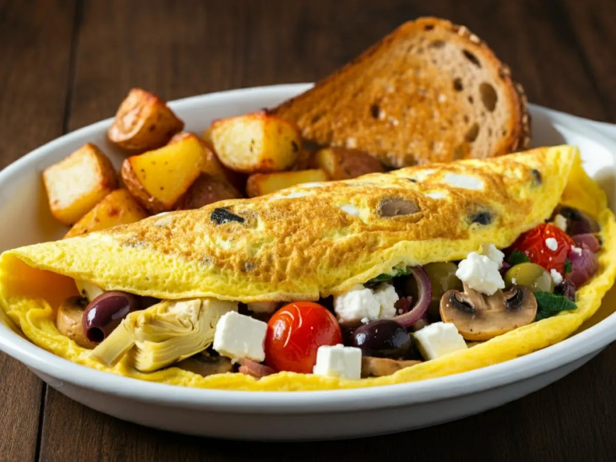 Mediterranean Omelette Mediterranean Omelette