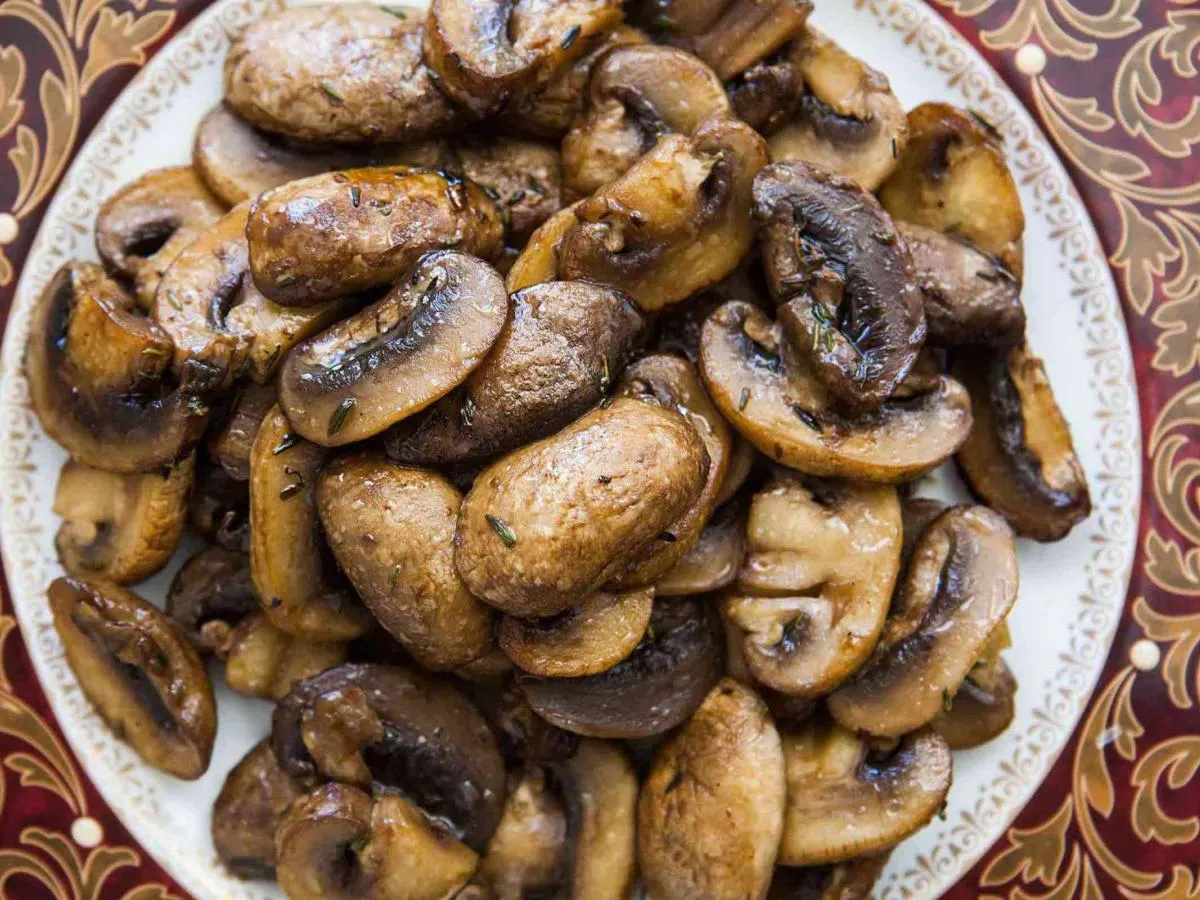 Glazed Mushrooms