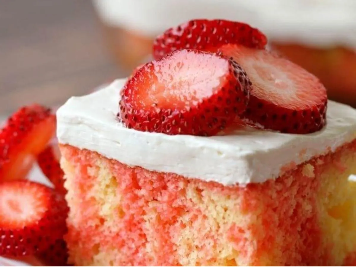 Sheet Cake - Strawberry Shortcake Sheet Cake - Strawberry Shortcake