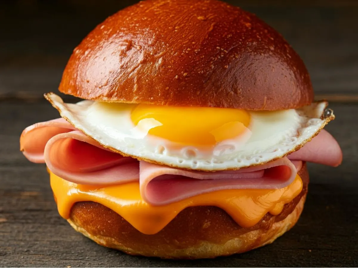 Ham Breakfast Sandwich