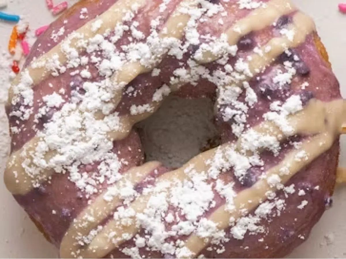 Blueberry Sugar Donut Blueberry Sugar Donut