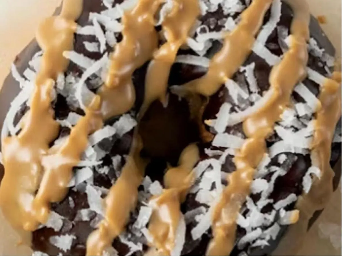 Coconut Mocha Donut Coconut Mocha Donut