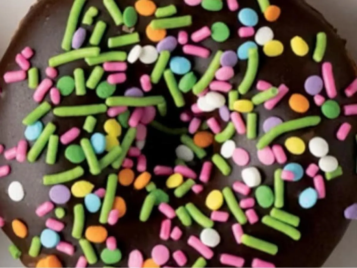 Chocolate Confetti Donut Chocolate Confetti Donut