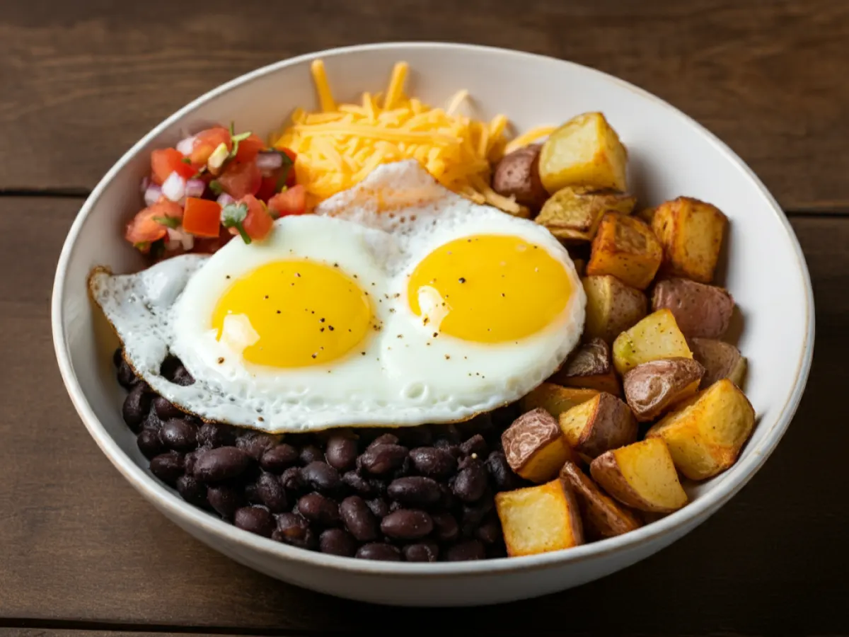 Black Bean Breakfast Bowl