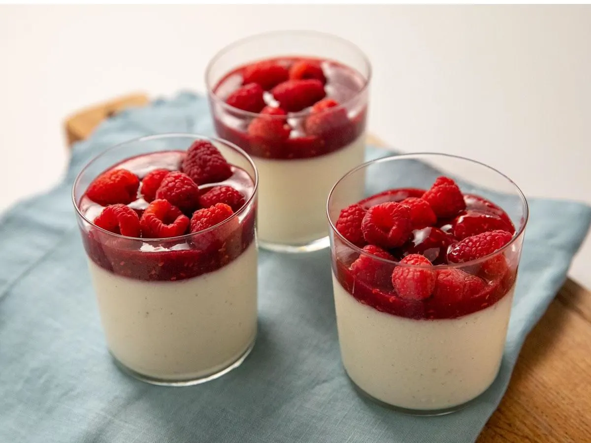 Individually Packaged: Raspberry Panna Cotta Individually Packaged: Raspberry Panna Cotta