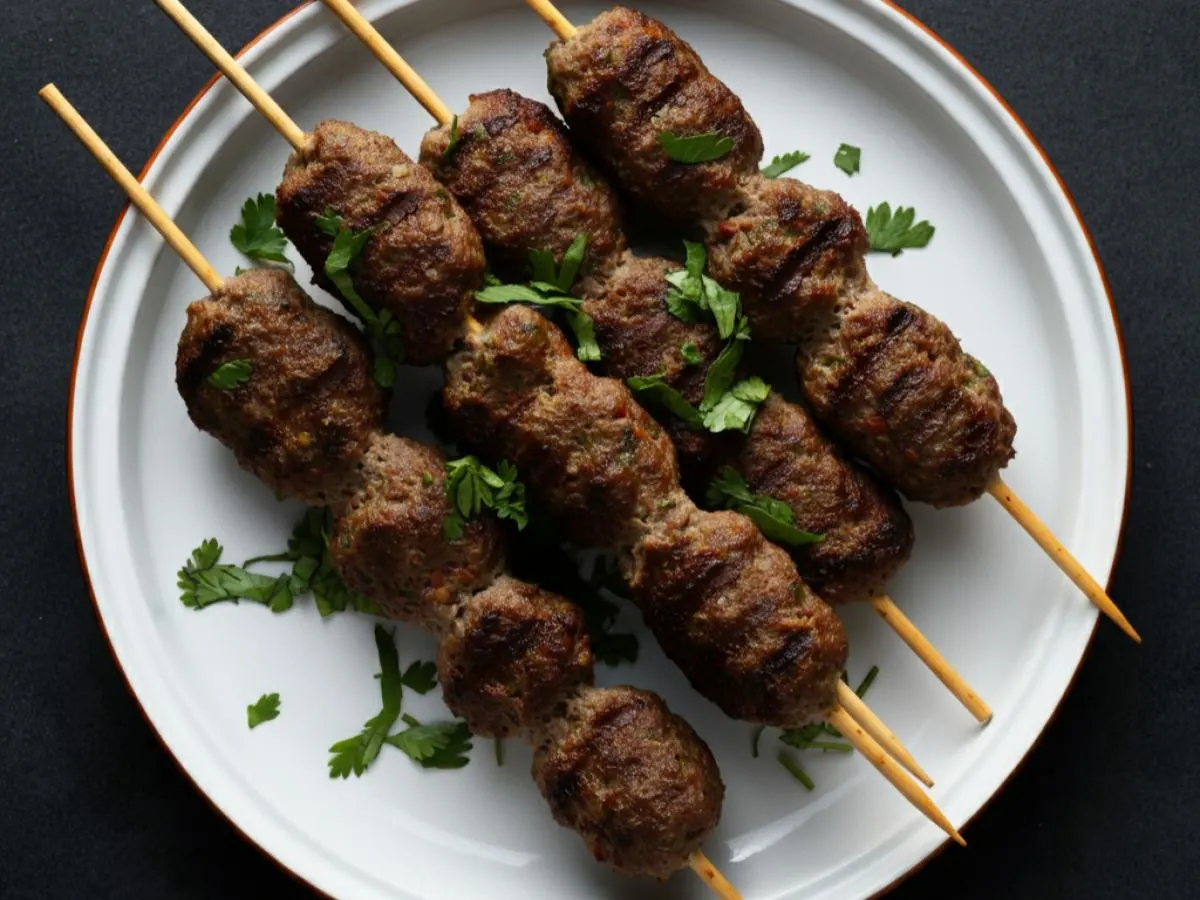 Large Kefta Kabob Tray