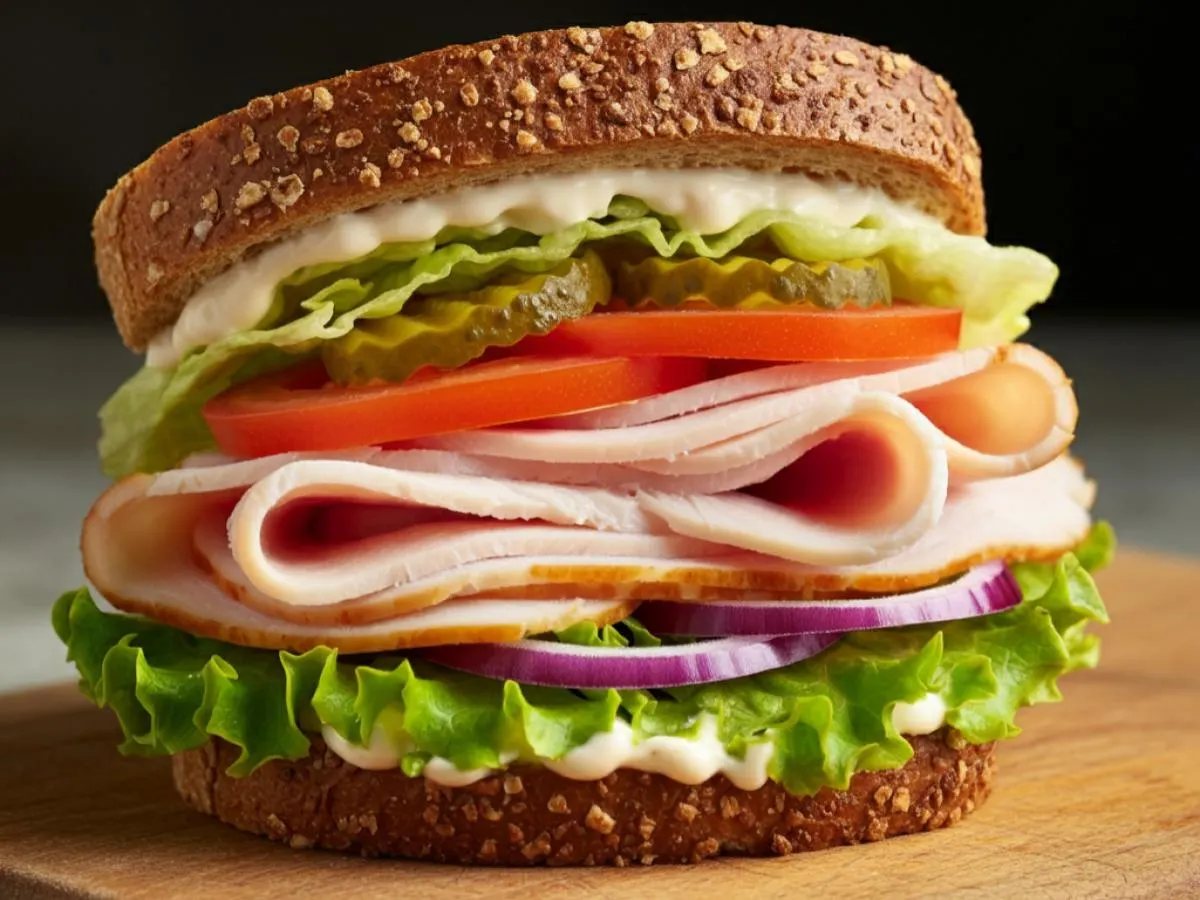 Roasted Turkey Sandwich Roasted Turkey Sandwich