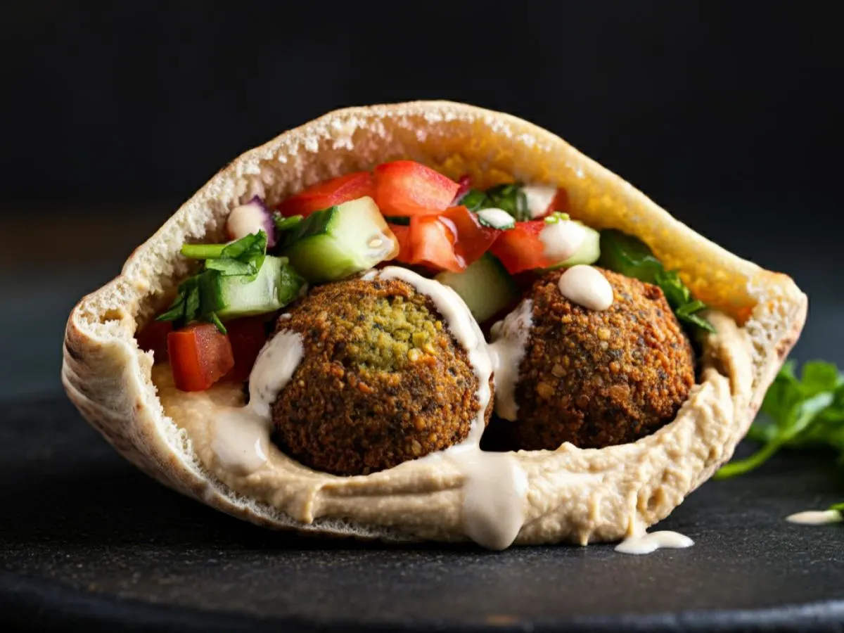 Falafel in Pita Falafel in Pita