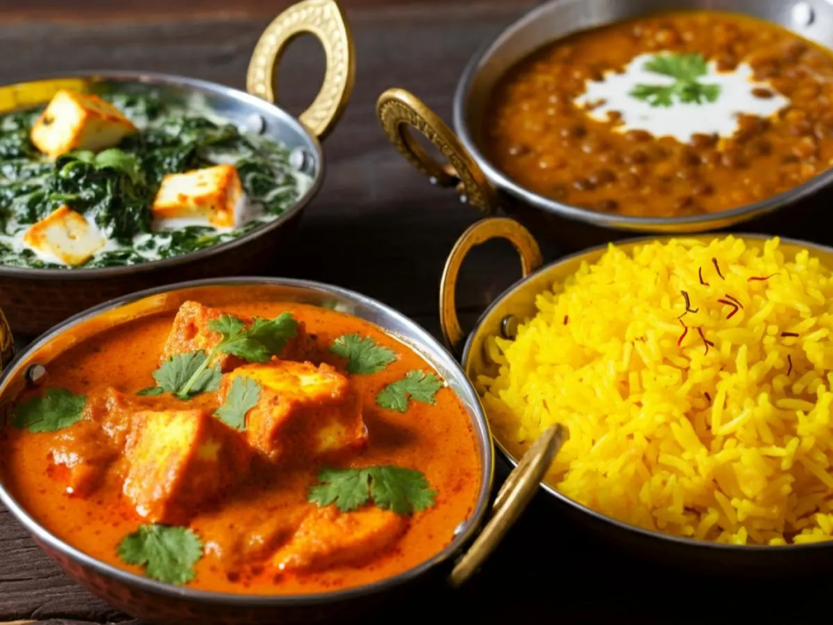 Punjabi By Nature Bowl with Chicken Tikka Masala, Daal, and Saag Paneer