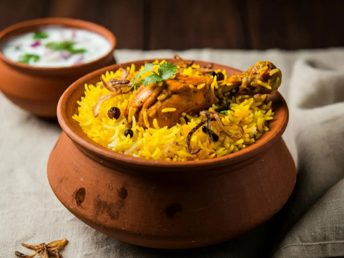 Butter Chicken Biryani Boxed Meal