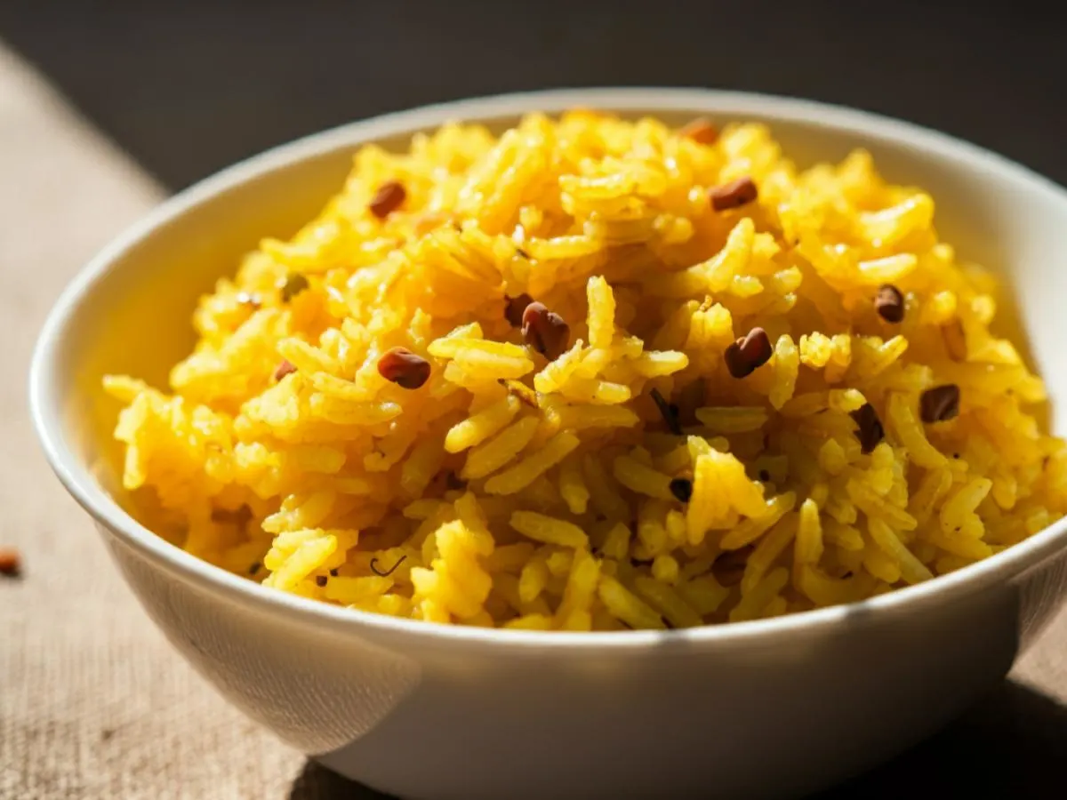 Turmeric Fenugreek Rice