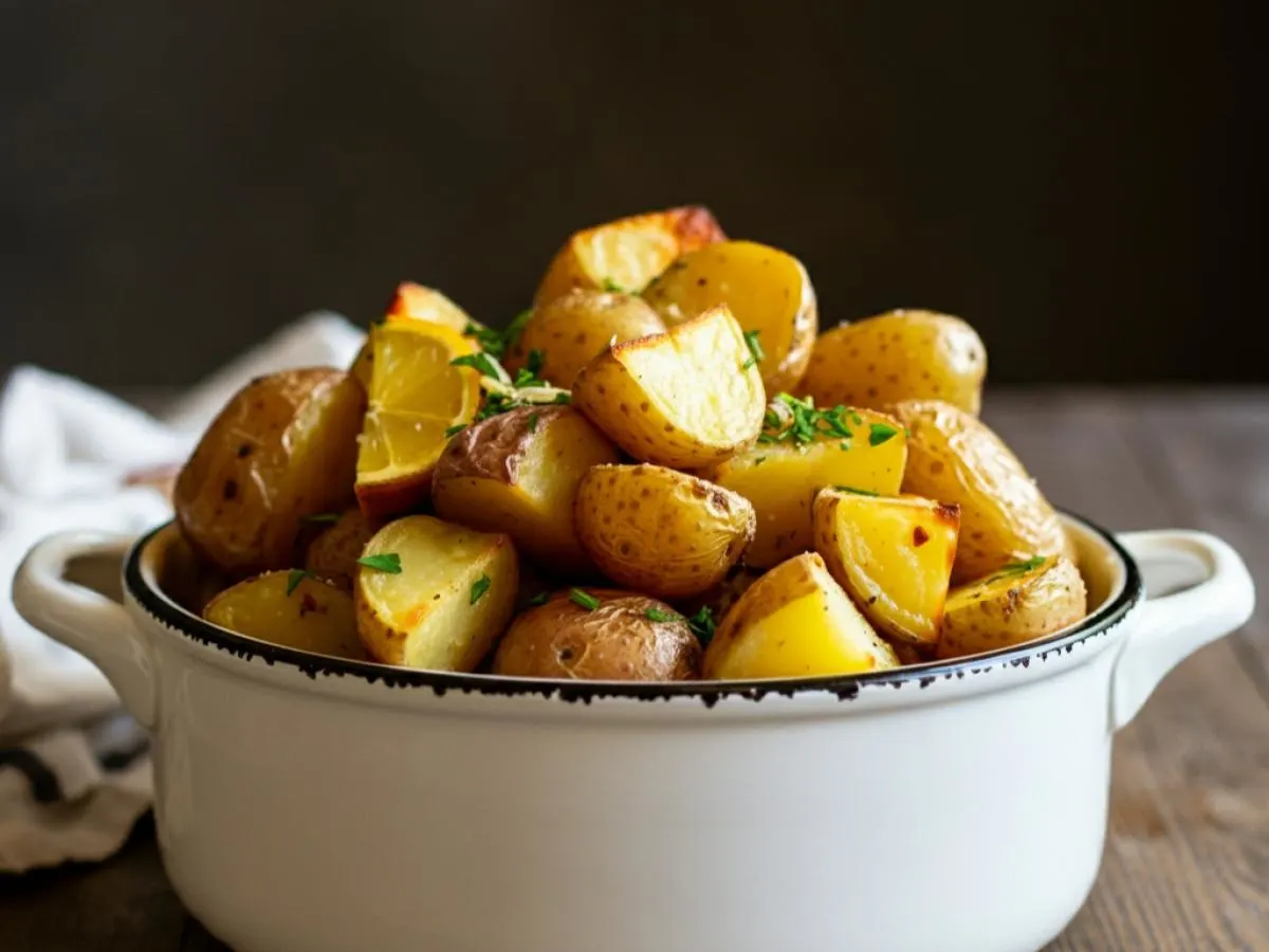 Lemon Potatoes Lemon Potatoes