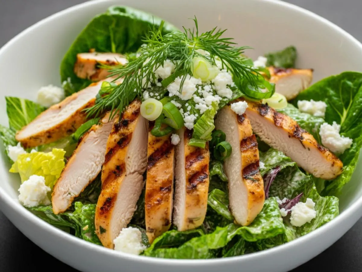 Marouli Entree Salad with Grilled Chicken Marouli Entree Salad with Grilled Chicken