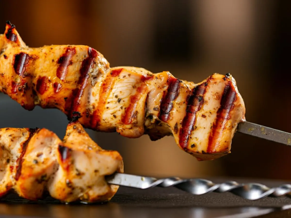 Grilled Chicken Skewer Souvlaki Grilled Chicken Skewer Souvlaki