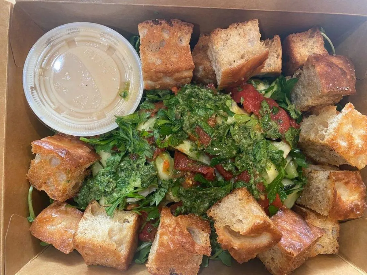 Panzanella Salad Boxed Meal Panzanella Salad Boxed Meal