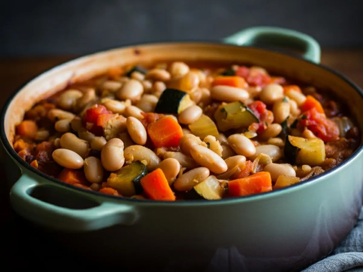 Vegan White Bean & Vegetable Cassoulet Vegan White Bean & Vegetable Cassoulet