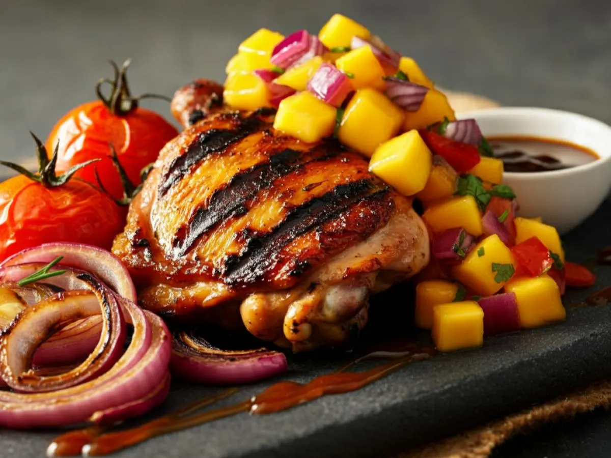 Grilled Mango Chicken