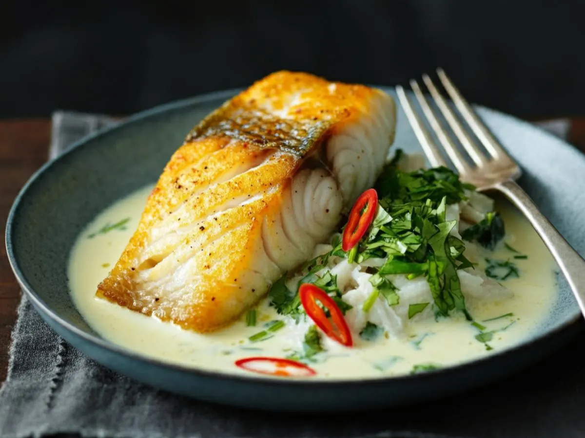 Gluten Free Baked Lemongrass White Fish