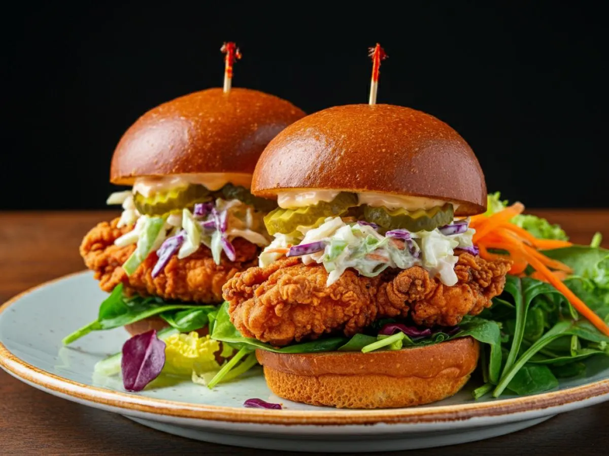 Mookie Sliders with Salad