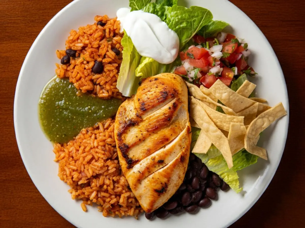 Chicken Tostada Bowl