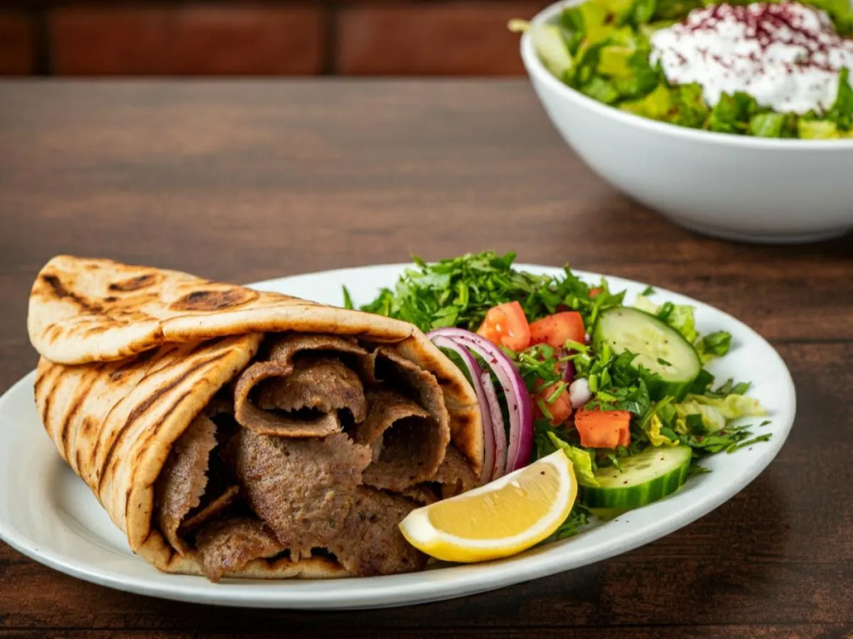 Lamb Beef Gyros City Salad Lamb Beef Gyros City Salad