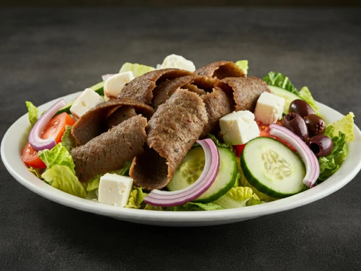 Lamb Beef Gyros Greek Salad Lamb Beef Gyros Greek Salad