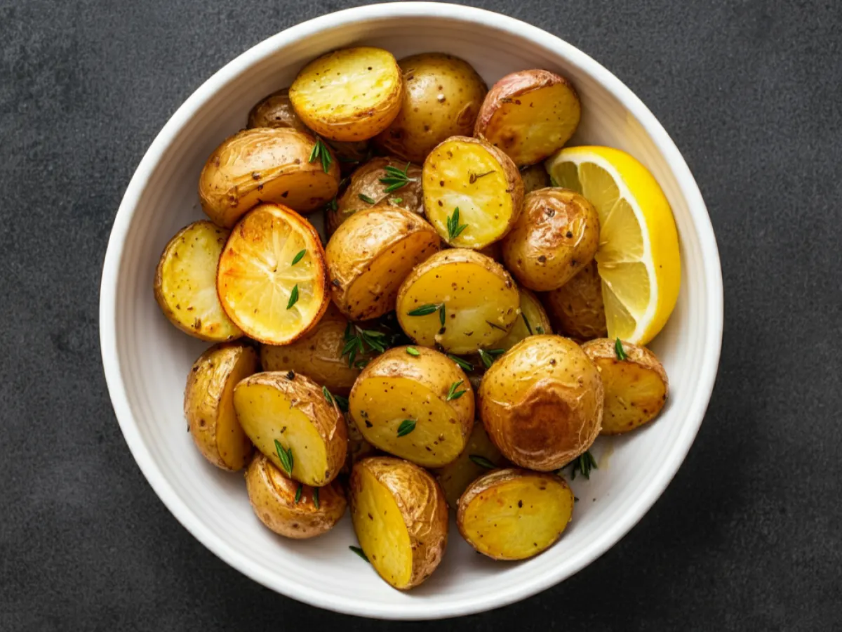 Lemon Herb Roasted Potatoes Lemon Herb Roasted Potatoes