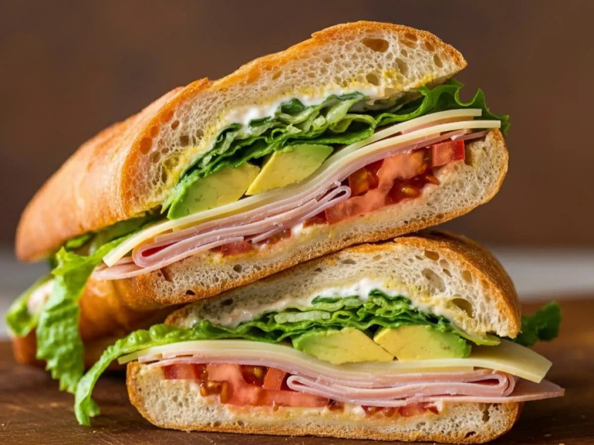 Avocado Club Sandwich Avocado Club Sandwich