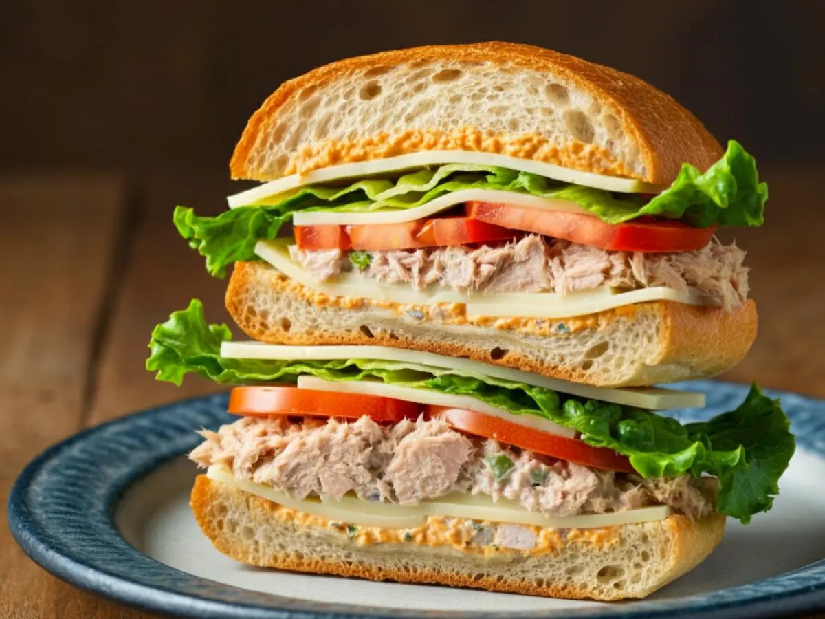 Tuna Club Sandwich Tuna Club Sandwich