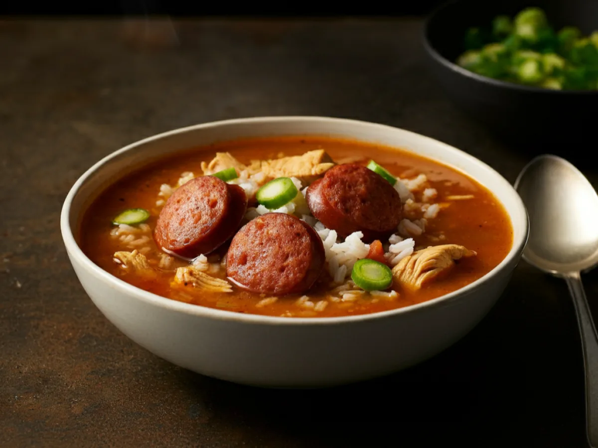 Chicken and Sausage Gumbo Chicken and Sausage Gumbo