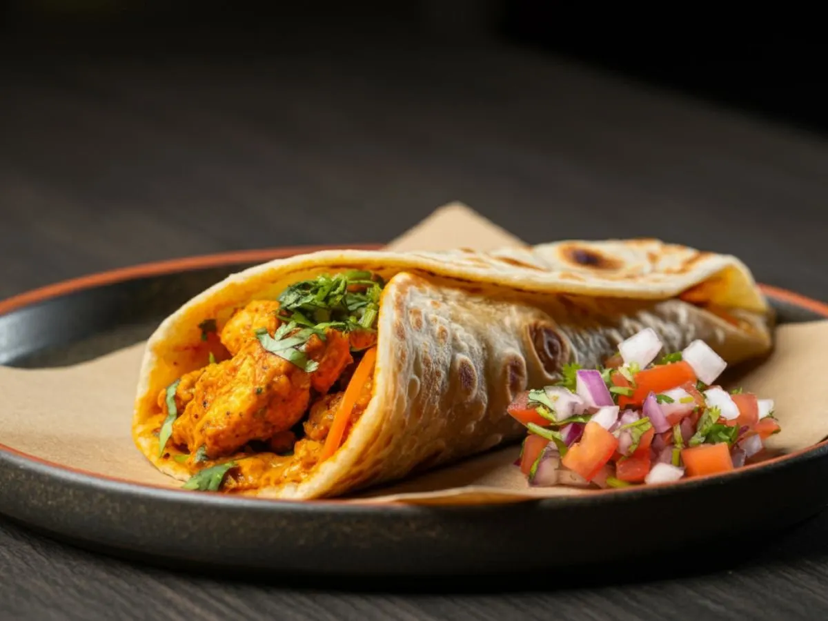 Chicken Kathi Roll Boxed Meal